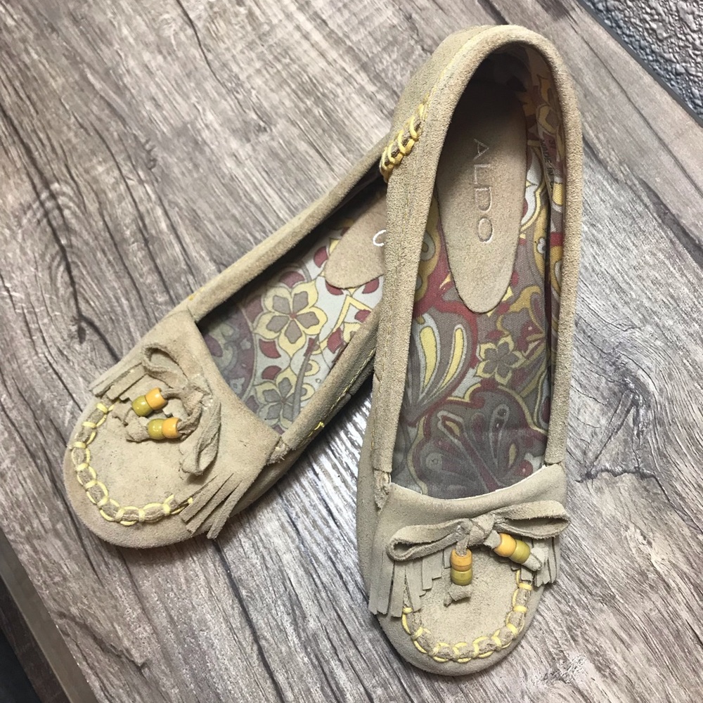 Aldo Suede Loafer Moccasins